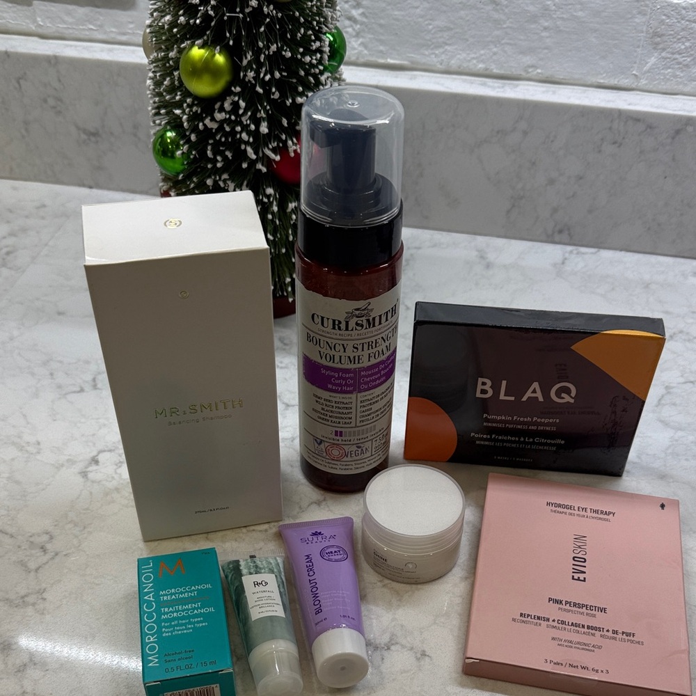 Hair Bundle - Treatment Set Shampoo/Mask/Oil/Shine, eye masks for treat 🩷